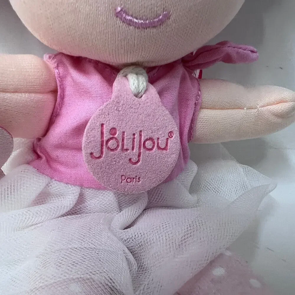 JoLijou Plush Doll Paris Les‎ Tutus DouDou et Compagnie Ballerina Brown Hair